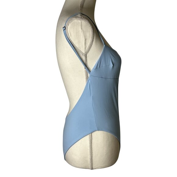 HAIGHT. Bethania One Piece Swimsuit in Celeste Blue Large New Womens - Picture 5 of 8